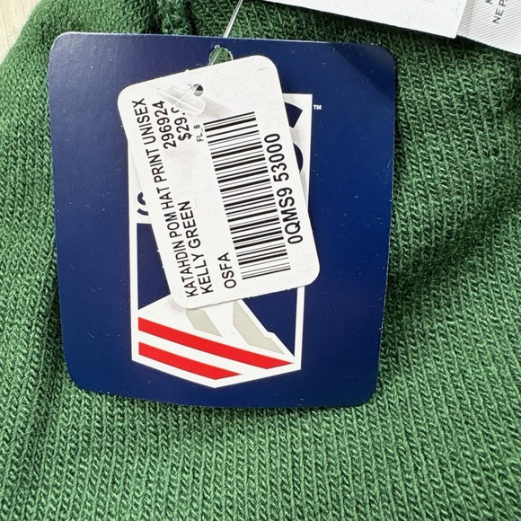 LL Bean Knit Pom Beanie Hat Adult Katahdin Mountain Scene US Ski Team NWT OSFA - Picture 10 of 12